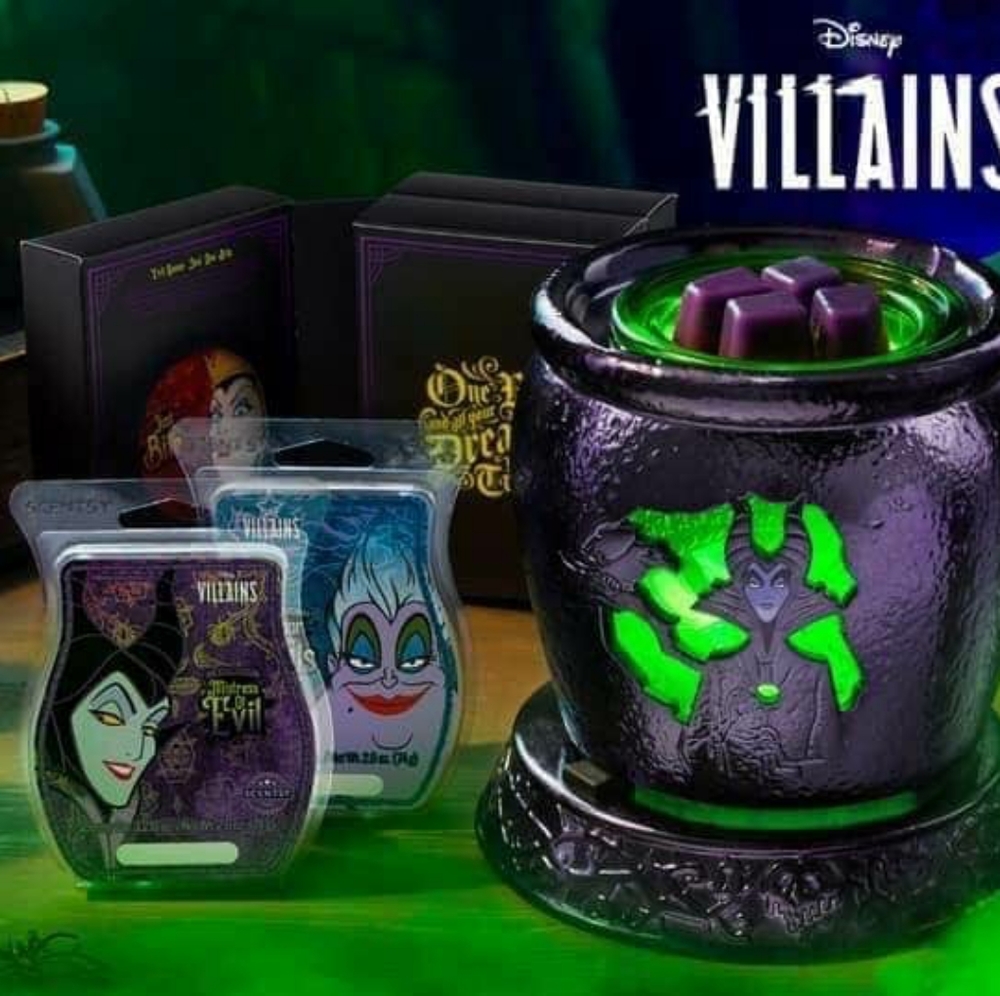 Disney Villain Warmer and wax collection